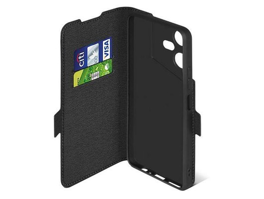 Чехол DF для Tecno Pova Neo 3 tFlip-31 (black)